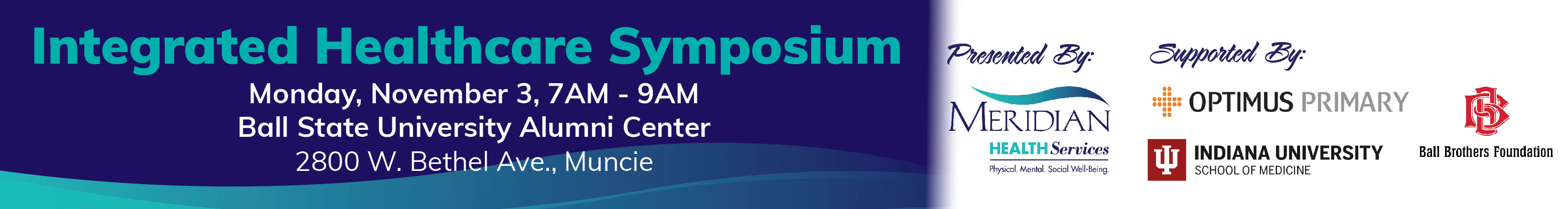 Integrated Healthcare Symposium Banner